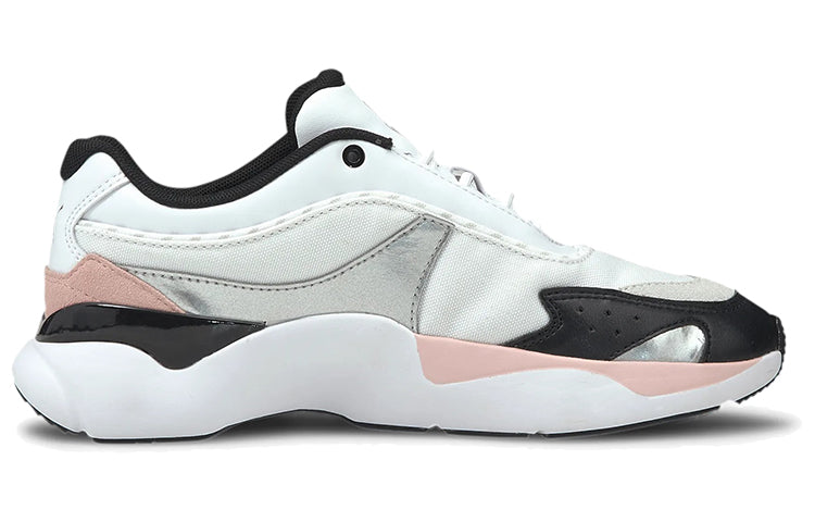 (WMNS) PUMA Lia FS Low White/Black/Silver 373441-01