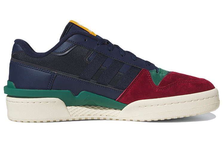 adidas Forum Exhibit Low 2.0 'Collegiate Navy Burgundy Green' HQ7116