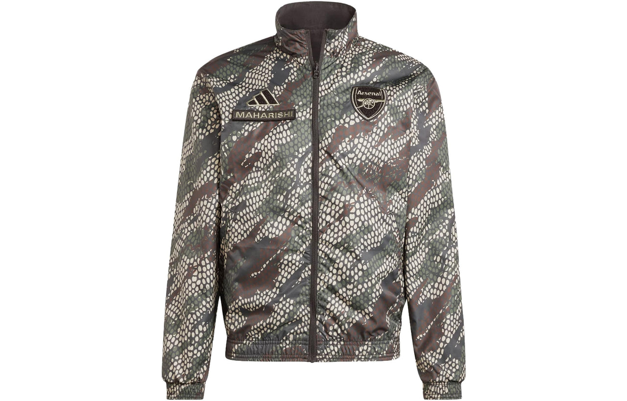 adidas Arsenal x Maharishi Anthem Jacket 'Black' IN4749