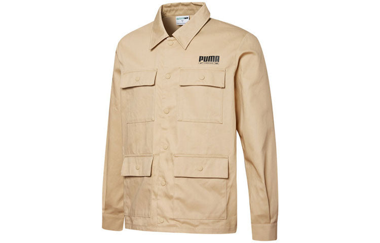 PUMA Logo Printing Retro Cargo Jacket 534478-20