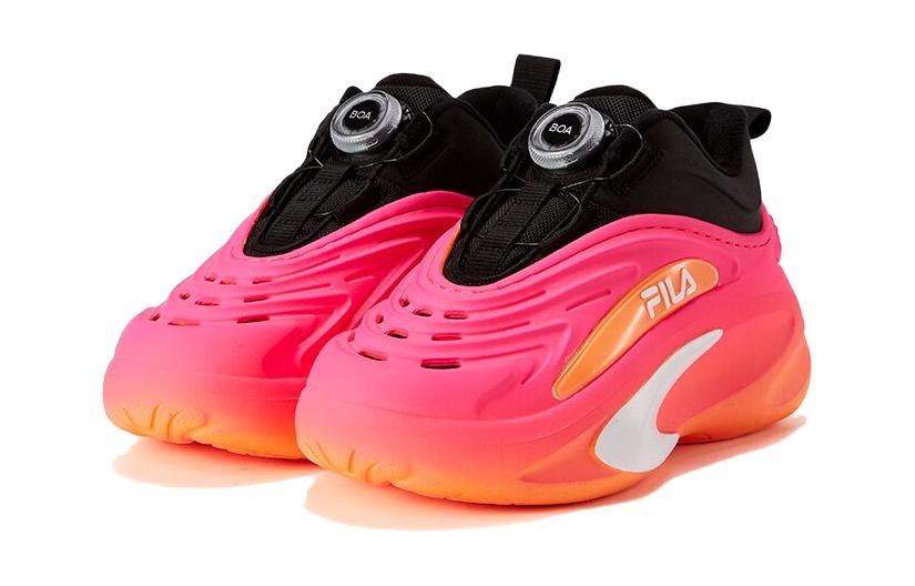 (GS) FILA Fashion Running Sneakers 'Pink Orange' K15B241107FSB