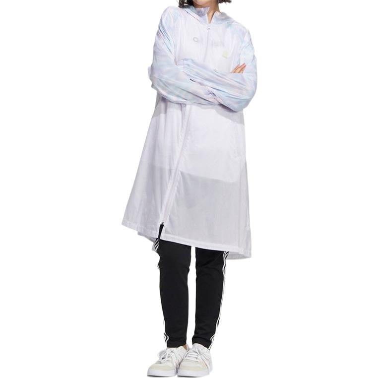 (WMNS) adidas Authentic NEO Hooded Sports Casual Jackets 'White' HF7265
