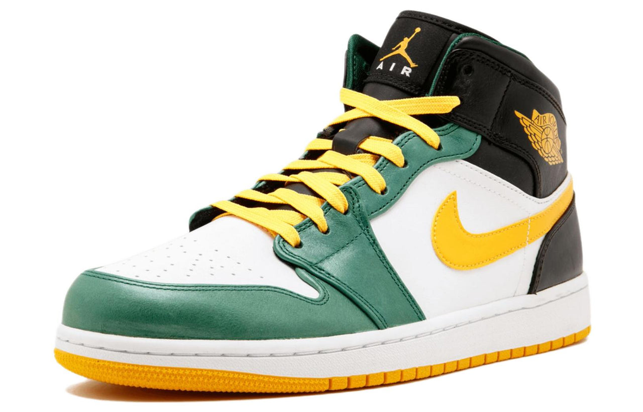 Air Jordan 1 Mid 'Sonics' 554724-307