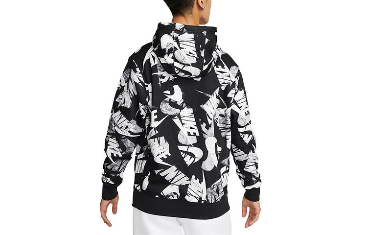 Men's Nike Alphabet Logo Full Print Black DM6882-010