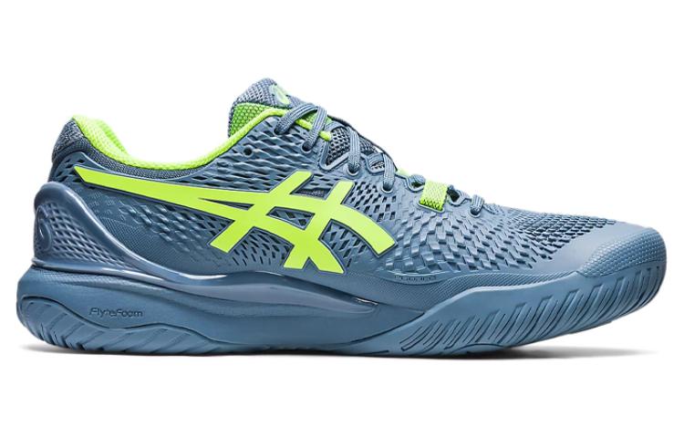 ASICS Gel Resolution 9 'Steel Blue Hazard Green' 1041A330-400