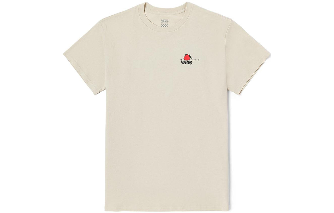 (WMNS) Vans Fruit T-shirt 'Oatmeal' VN0008XY2N1