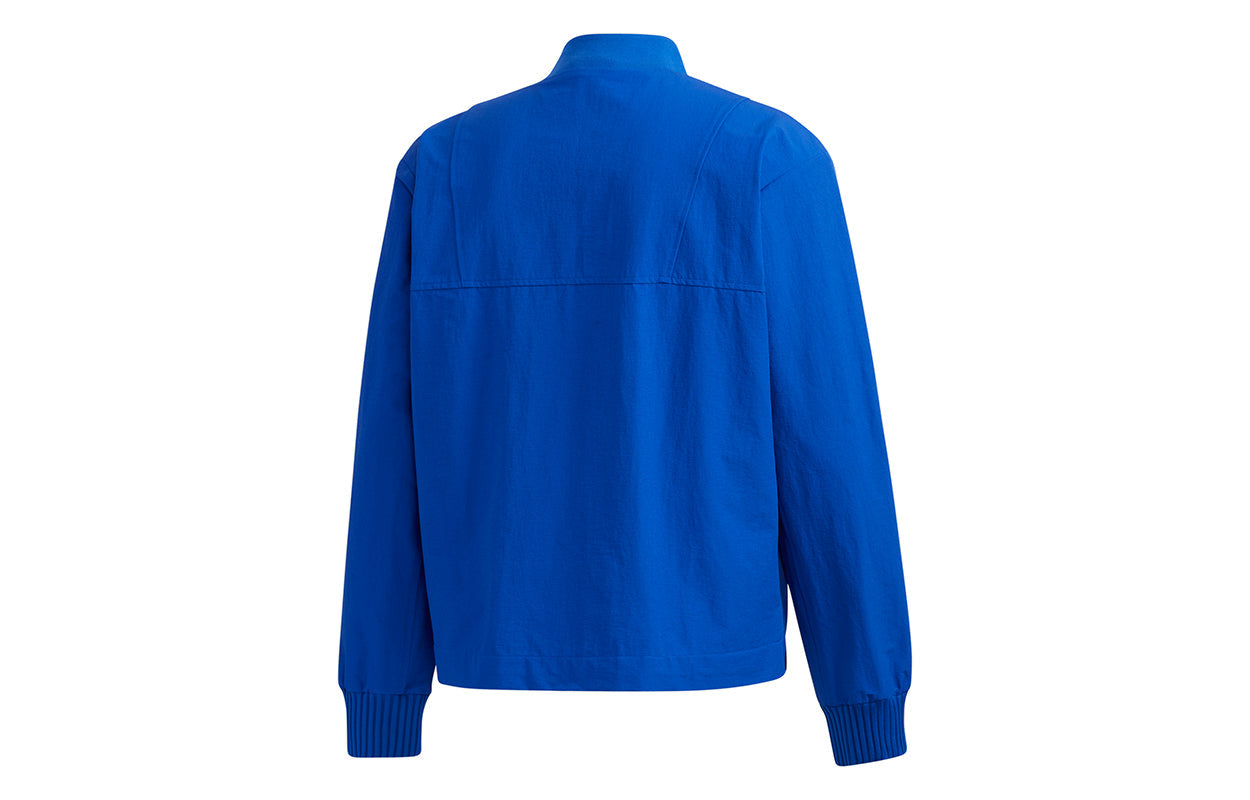 adidas WJ JKT Bomb Sports Stylish Jacket Blue GL0404