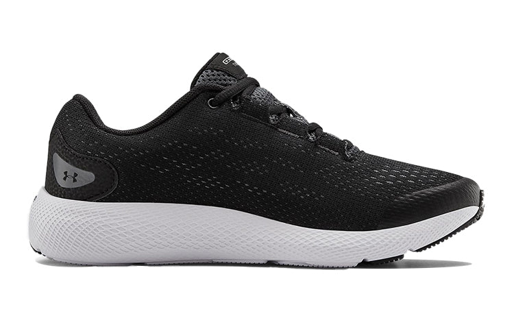 (GS) Under Armour Charged Pursuit 2 Black 3022860-001