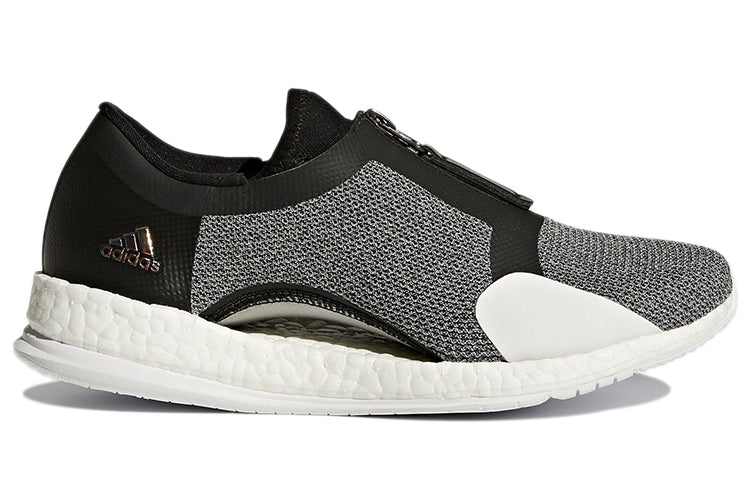 (WMNS) adidas PureBoost X Trainer Zip 'Black Silver Metallic' BY1671