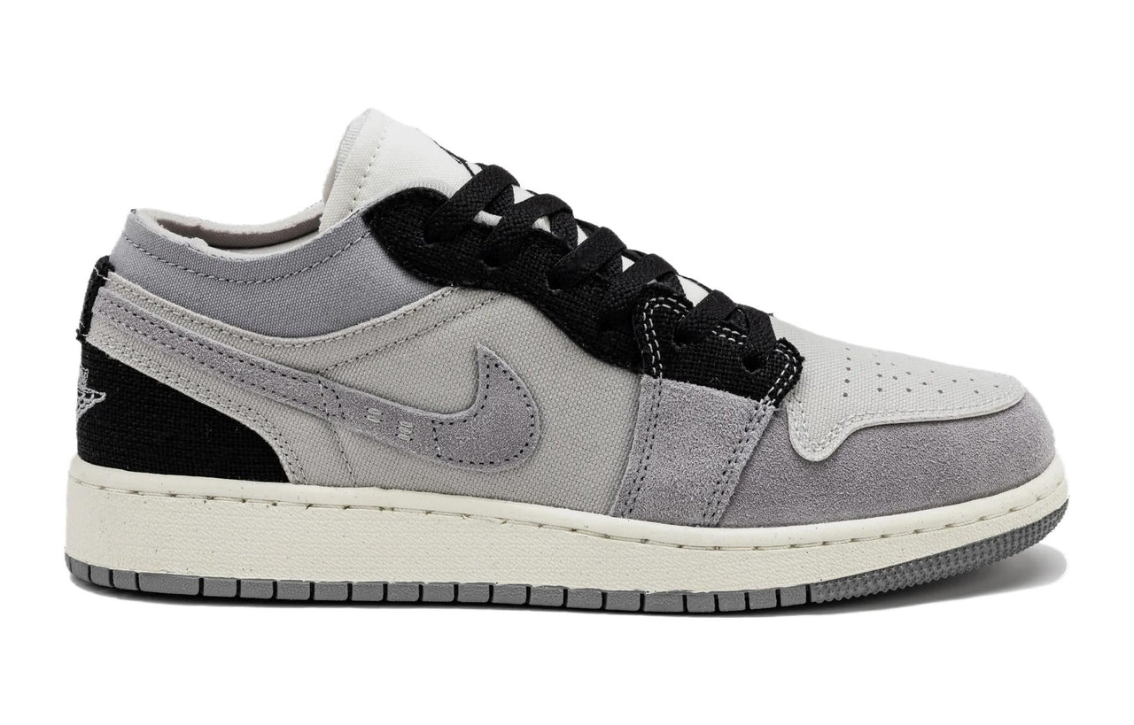 (GS) Air Jordan 1 Low SE Craft 'Inside Out Cement Grey' FD9088-002