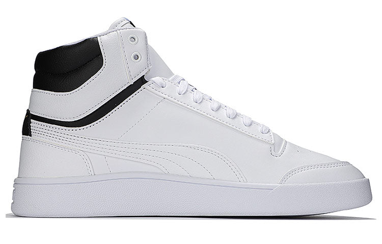 PUMA Shuffle Mid 'White Black Gold' 380748-01