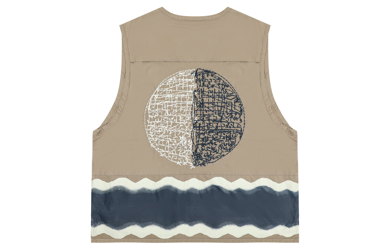 Vans x Rokit Waltonian Vest 'Khaki' VN0005XAKHK