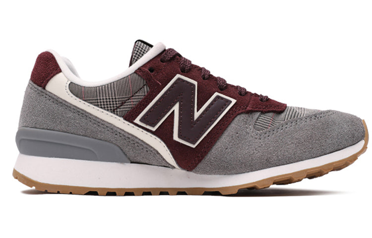 (WMNS) New Balance 996 Series Grey/Red WR996GR