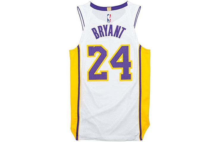 Nike Los Angeles Lakers Kobe Bryant 24 Jersey White AQ2106-100