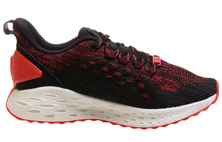 (WMNS) ANTA Running Series Sneakers 'Black with Red Mesh' 12915588-10