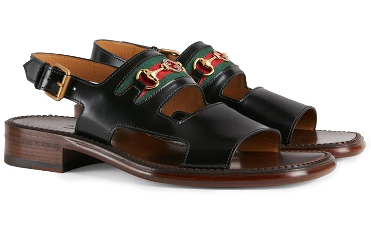 Gucci Briah Sandals 'Black Brown' 653895-DKSJ0-1060