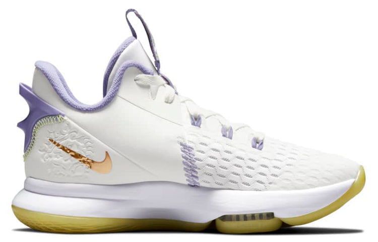 Nike LeBron Witness 5 'Summit White Metallic Bronze' CQ9380-102