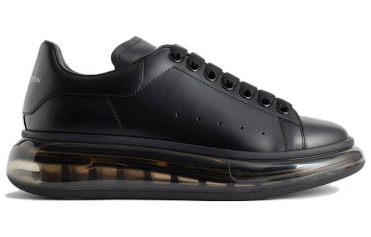 Alexander McQueen Oversized Sneaker 'Black Shiny Sole' 604232WHX981000