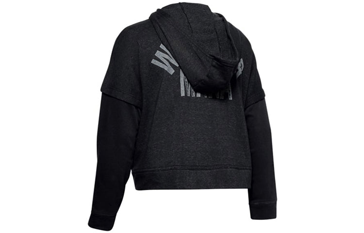 (WMNS) Under Armour Project Rock Terry Hat Black 1351807-001