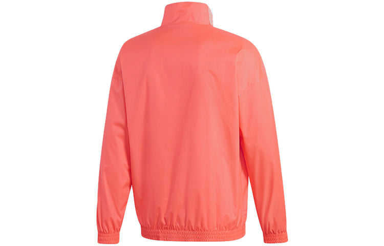 adidas originals Zipper Casual Sports Jacket Flash Red ED6095