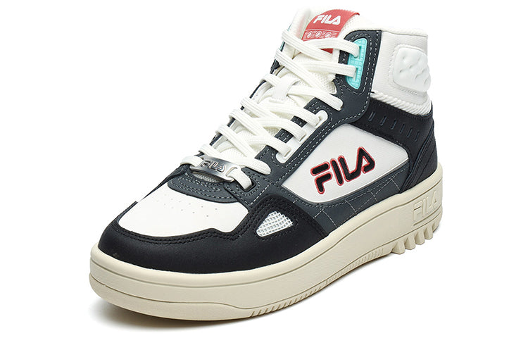 (WMNS) FILA High-Top Black/White F12W141211FWB