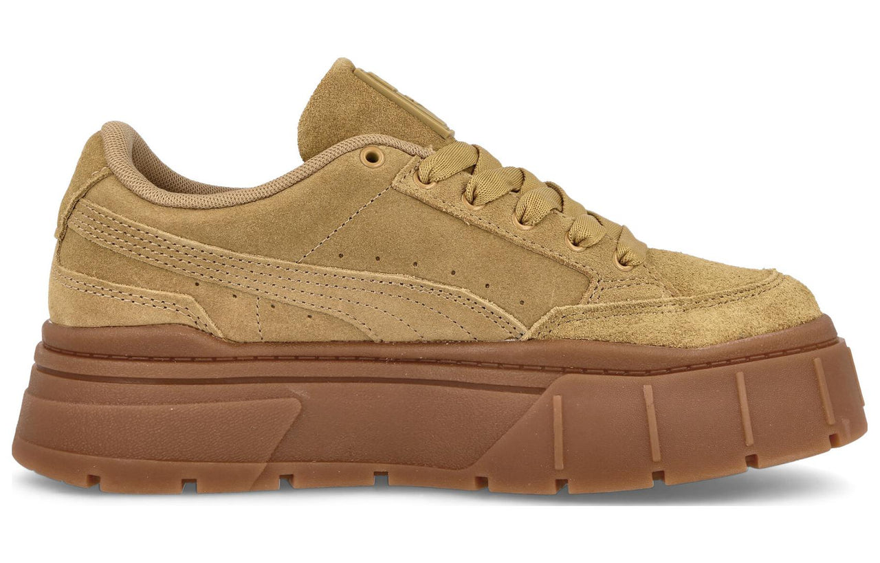 (WMNS) PUMA Mayze Stack Suede 'Brown Gold' 383983-03