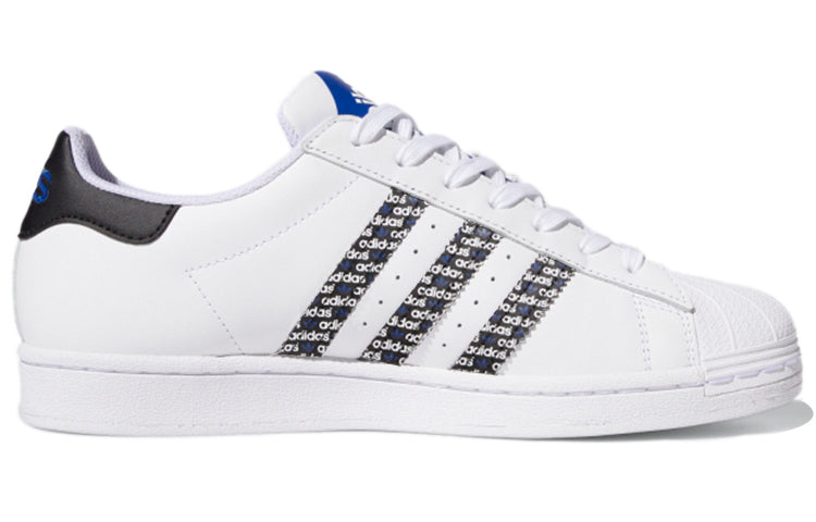 adidas originals Superstar 'White Black Blue' FZ4832