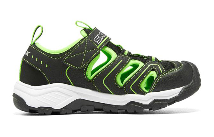 (GS) Skechers Solar Quest 'Black Green' 407030L-BKLM