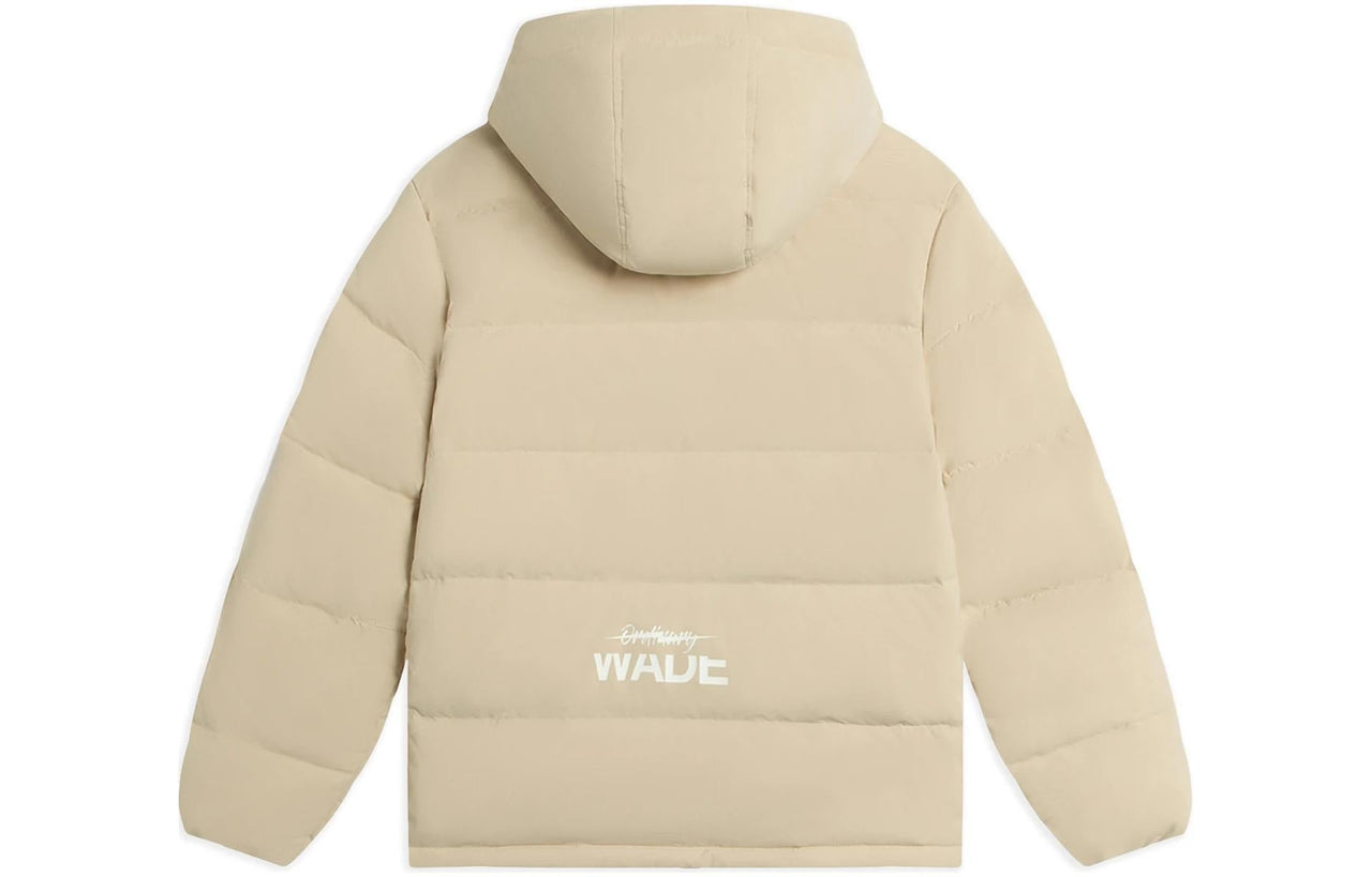 Li-Ning Way Of Wade Graphic Down Jacket 'Beige' AYMS145-3