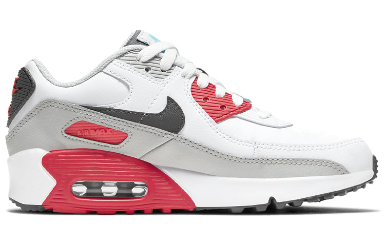(GS) Nike Air Max 90 Leather 'White Chlorine Blue' CD6864-108