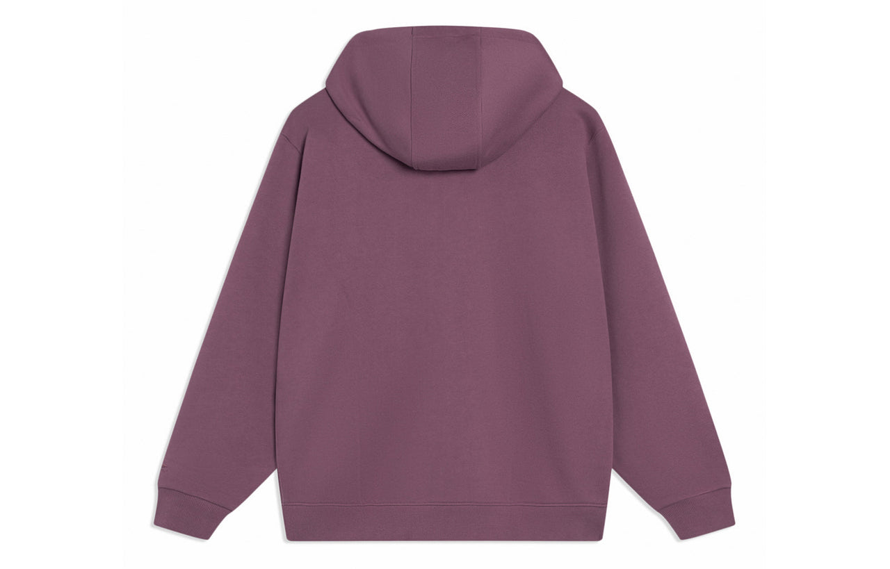 Li-Ning Chinese Color Label Logo Hoodie 'Purple' AWDT071-8