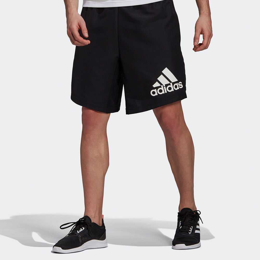 adidas M Sprt4ia Sho Logo Printing Training Sports Shorts Black GV5923