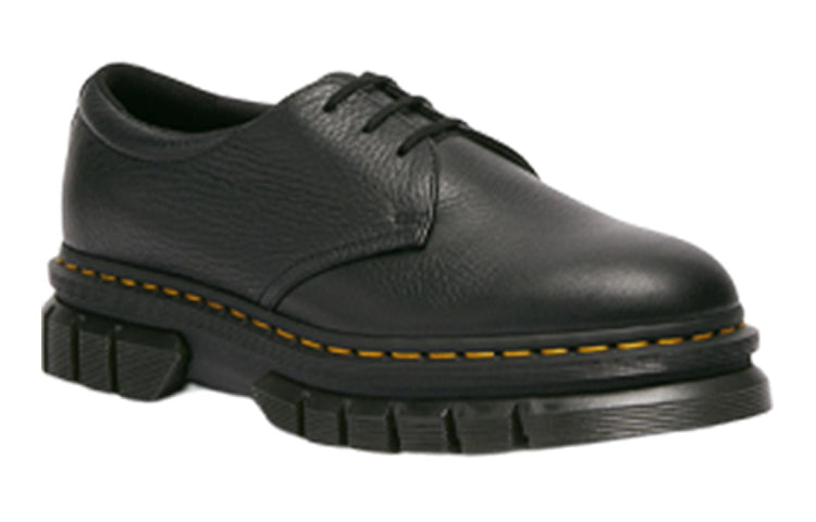 Dr. Martens Rikard Lunar Leather Platform Low 'Black' 27577001