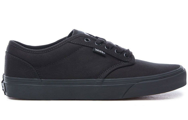 Vans Authentic Atwood Skateboard Series Mid-Top Retro Skate Shoes Unisex Black VN000TUY186