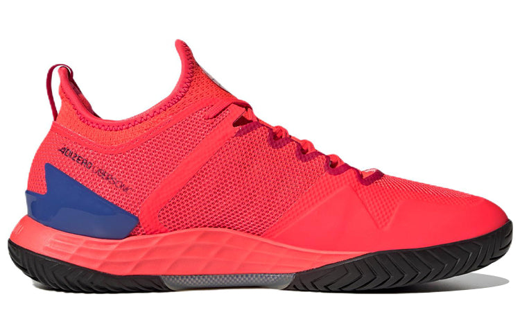adidas Adizero Ubersonic 4 Tennis Shoes 'Solar Red Silver Lucid Blue' HQ8379