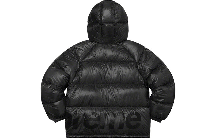 Supreme Hooded Down Jacket 'Black' SUP-FW20-258