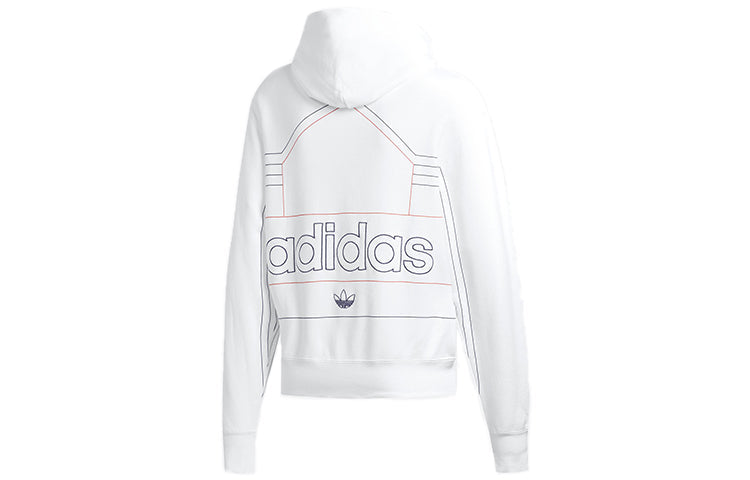 adidas originals Ewing Hoody Casual Sports Pullover White DV3102