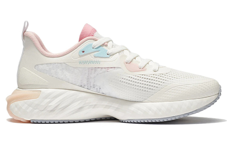 (WMNS) Li-Ning Running 'White Soft Blue' ARSS018-4