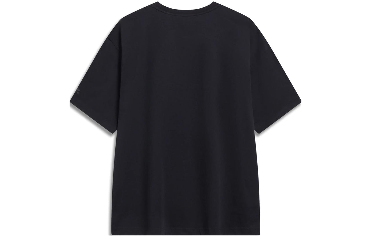Li-Ning Essential Logo T-shirt 'Black Multi' AHST727-1