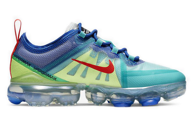 (GS) Nike Air VaporMax 2019 'Blue Jade Volt' AJ2616-401