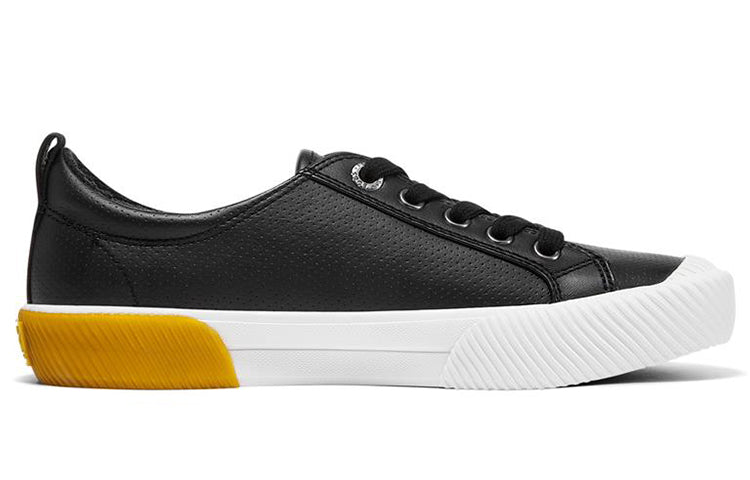 (WMNS) Skechers Bobs B Wilder Low-Top Sneakers Black/White 113877-BLK