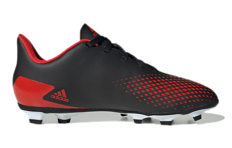 (GS) adidas Predator 20.4 FG 'Black Red' EF1931