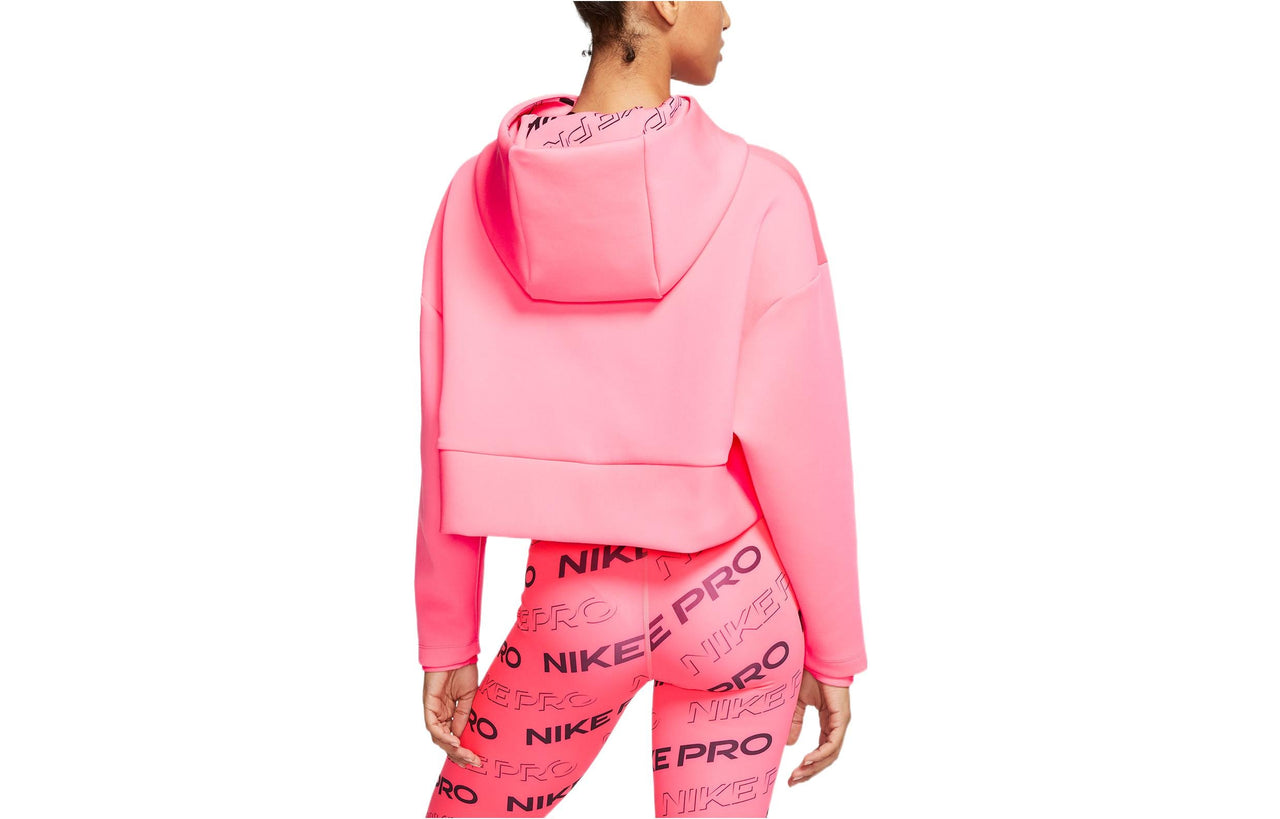 (WMNS) Nike Pro Fleece Pullover Hoodie 'Pink' CJ3592-679
