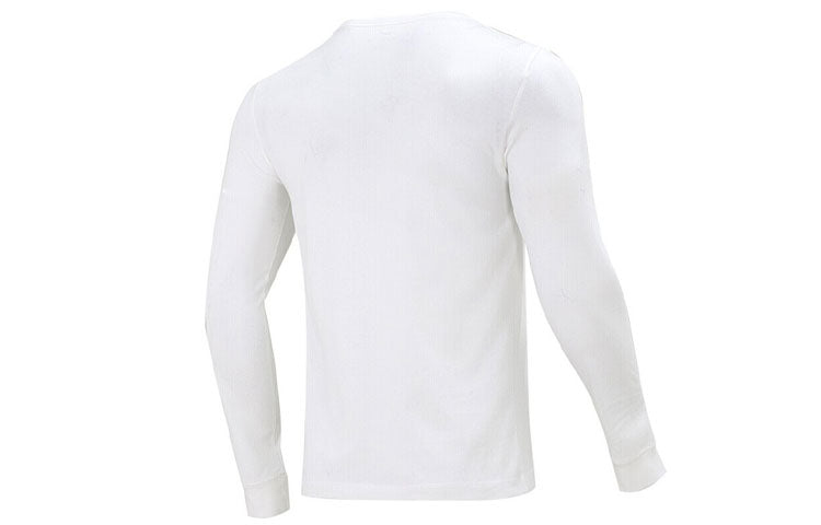 Nike Game So Fresh Printing Sports Round Neck Long Sleeves White DN2998-100