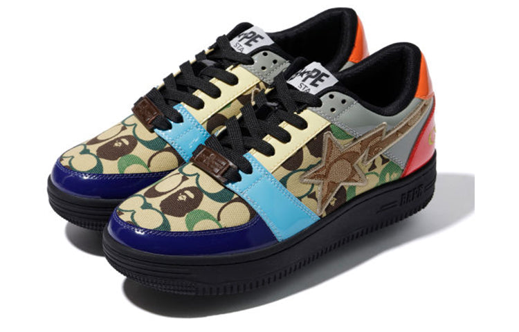 A Bathing Ape x Coach Bape Sta 'Black Red Blue' 1G23-191-903MUL