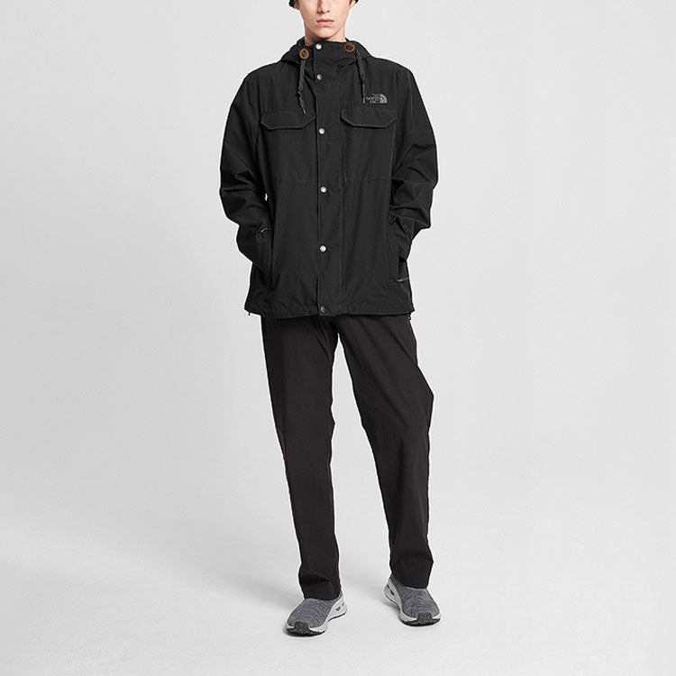 THE NORTH FACE Dryvent Down Puffer Hood Jacket 'Black' NF0A497F-JK3