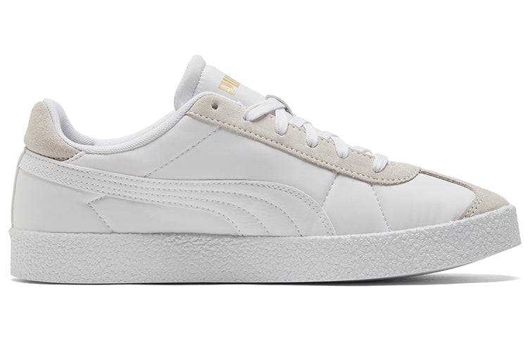 PUMA Club Nylon Casual Skateboarding Shoes Unisex White 384822-01