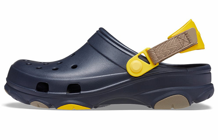 Crocs Classic All Terrain Clog 'Navy Yellow' 206340-4LH