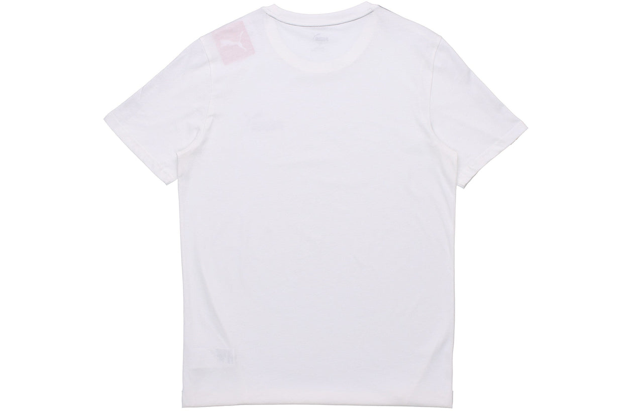 PUMA Taping Logo T-Shirt 'White' 532557-02