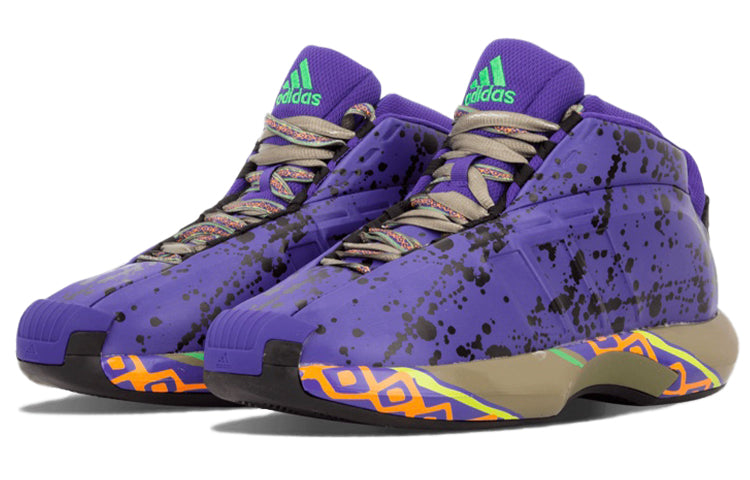 adidas Crazy 1 All-Star Purple Black Yellow 'Blapur Black1 Vivgrn' G98714